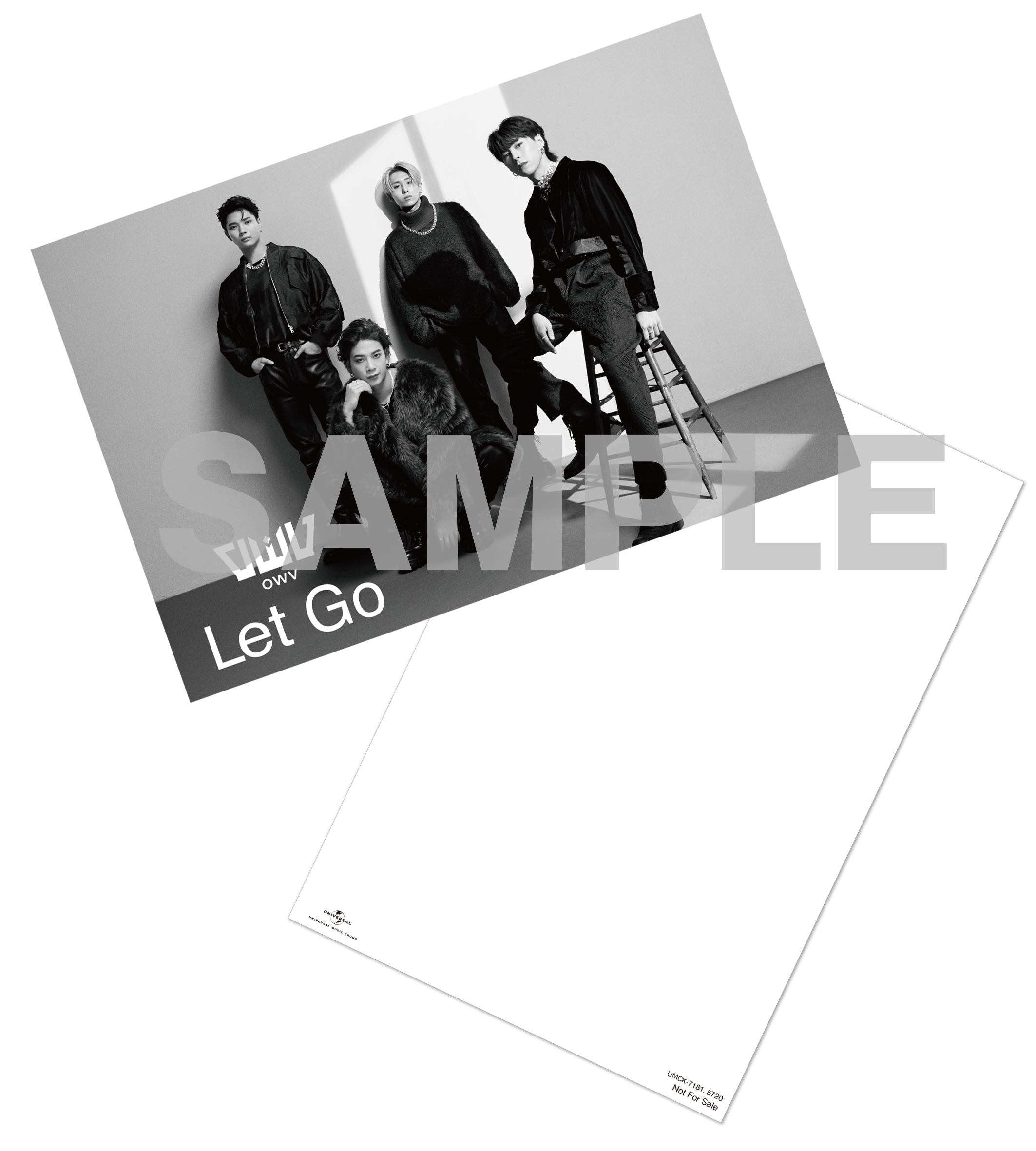 7th single「Let Go」先着特典デザインが公開されました！｜OWV