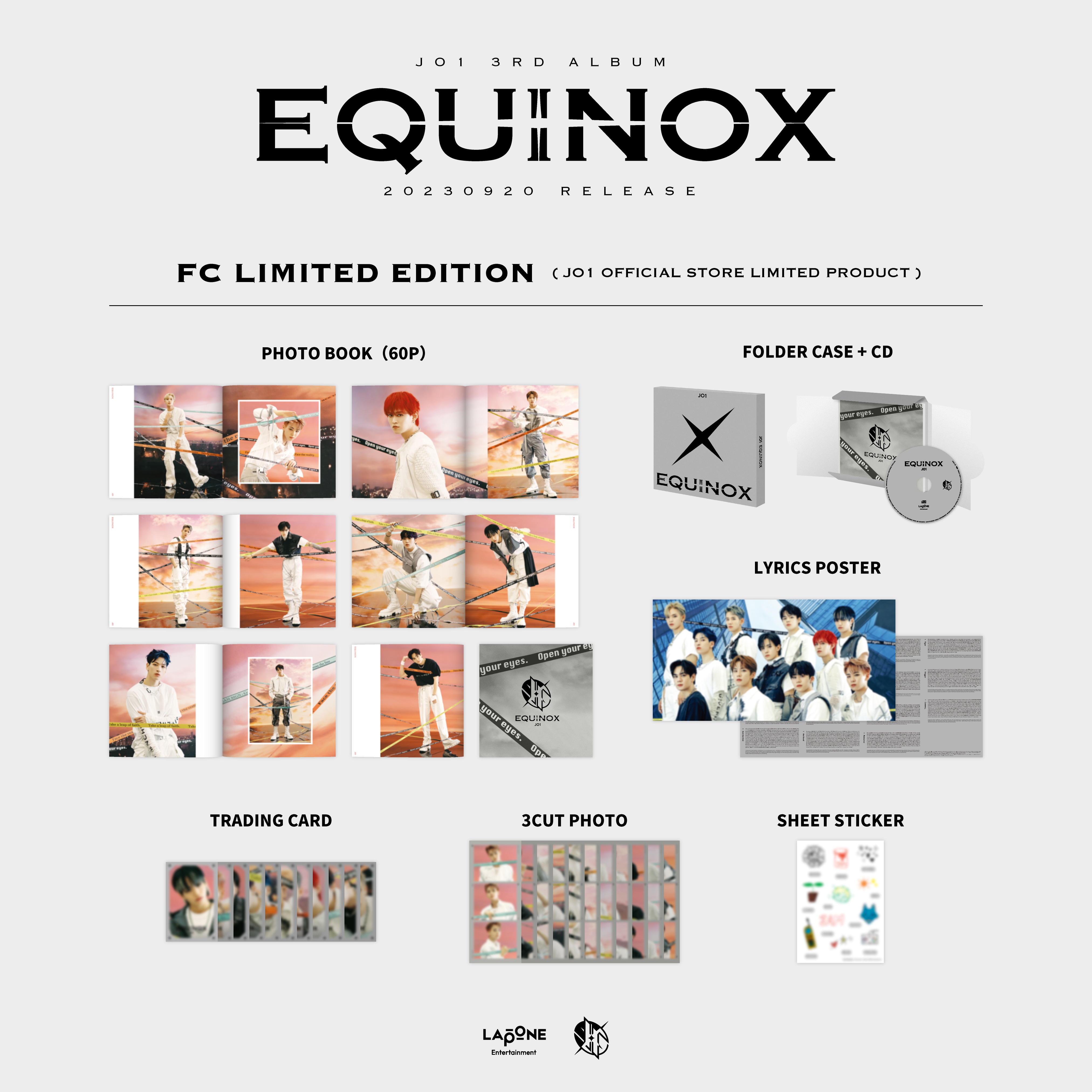 JO1 3RD ALBUM『EQUINOX』2023年9月20日（水）発売決定！※23/8/28追記 