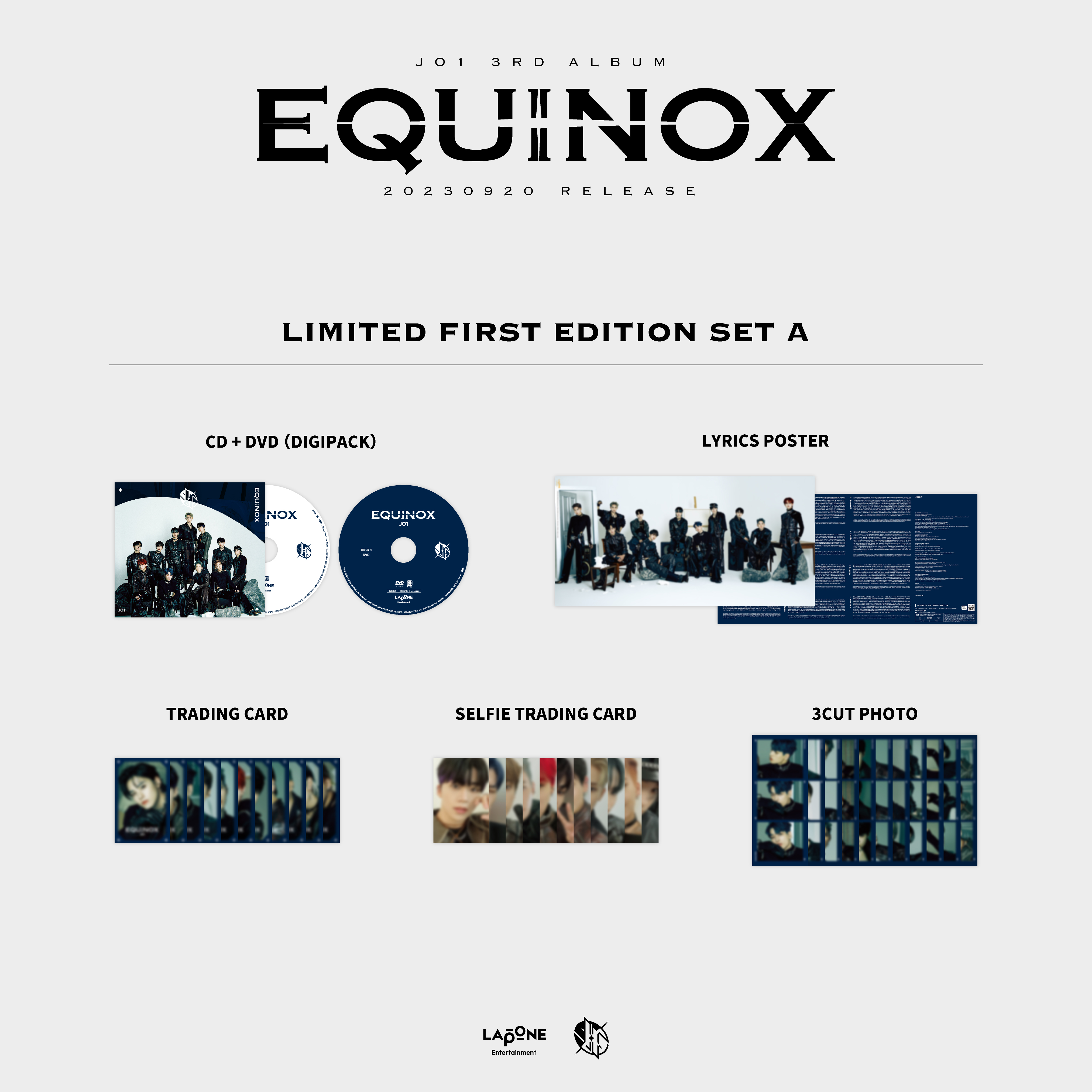 JO1 3RD ALBUM『EQUINOX』2023年9月20日（水）発売決定！※23/8